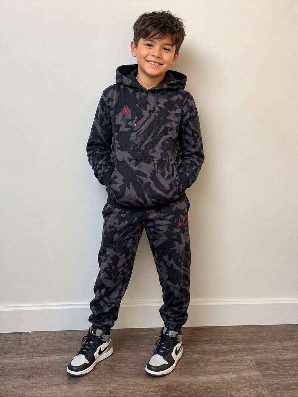 “Nike Air Jordan Youth Matching Set Hoodie Joggers Size L (12-13) Unisex”